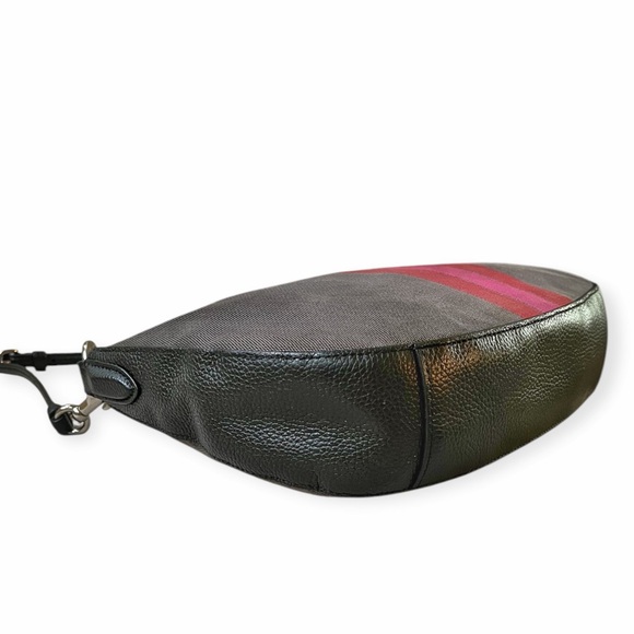 Coach Horse and Carriage Jacquard Sutton Crossbody 69647 Stripe Bag - Picture 6 of 13